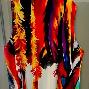 Besutiful colorful summer dress